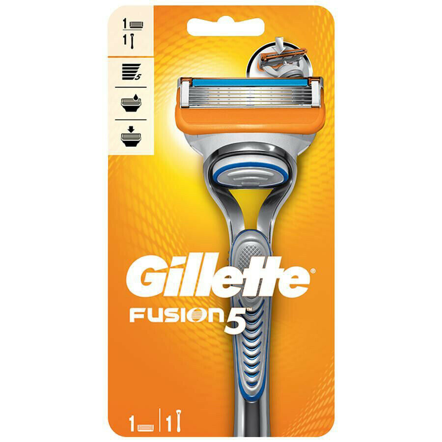 Gillette Fusion 5 for Men Razor Handle with 1 Cartridge